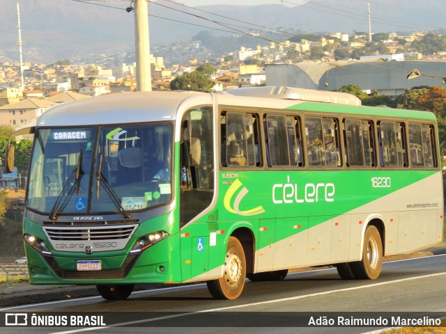 Célere Transportes 16230 na cidade de Belo Horizonte, Minas Gerais, Brasil, por Adão Raimundo Marcelino. Número da foto: #9173608.