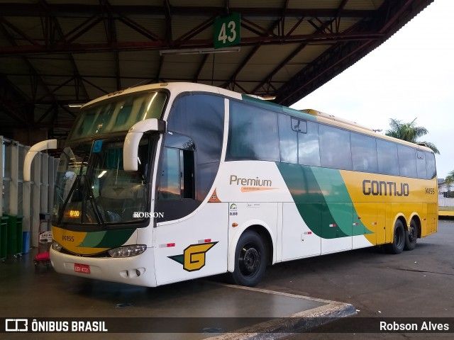 Empresa Gontijo de Transportes 14155 na cidade de Londrina, Paraná, Brasil, por Robson Alves. ID da foto: 9170470.