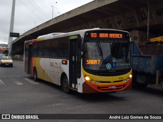 Transportes Paranapuan B10188 na cidade de Rio de Janeiro, Rio de Janeiro, Brasil, por André Luiz Gomes de Souza. ID da foto: 9171872.