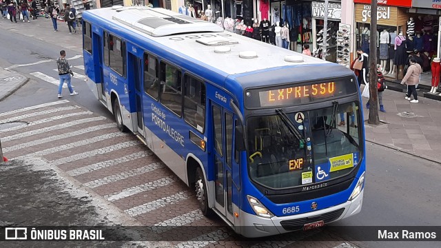 SOPAL - Sociedade de Ônibus Porto-Alegrense Ltda. 6685 na cidade de Porto Alegre, Rio Grande do Sul, Brasil, por Max Ramos. Número da foto: #9171652.