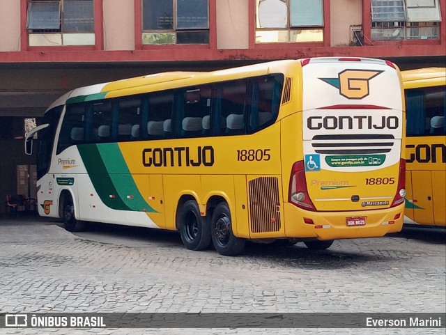 Empresa Gontijo de Transportes 18805 na cidade de Governador Valadares, Minas Gerais, Brasil, por Everson Marini. Número da foto: #9170904.