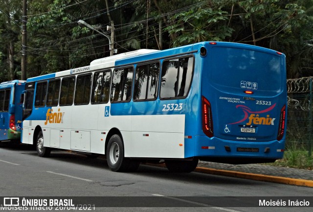 Expresso Fênix Cubatão 25323 na cidade de Cubatão, São Paulo, Brasil, por Moiséis Inácio. Número da foto: #9172914.