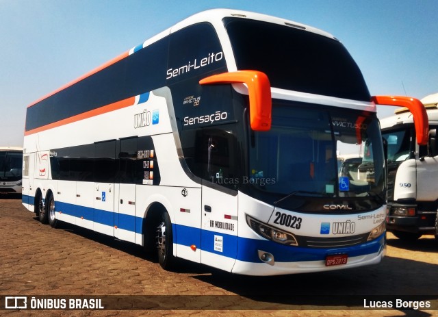 Expresso União 20023 na cidade de Araxá, Minas Gerais, Brasil, por Lucas Borges . Número da foto: #9170498.