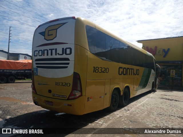 Empresa Gontijo de Transportes 18320 na cidade de Bayeux, Paraíba, Brasil, por Alexandre Dumas. Número da foto: #9172020.