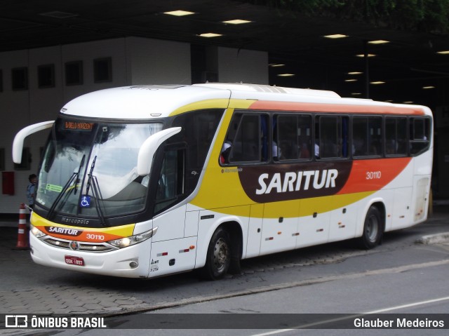 Saritur - Santa Rita Transporte Urbano e Rodoviário 30110 na cidade de Belo Horizonte, Minas Gerais, Brasil, por Glauber Medeiros. Número da foto: #9172387.