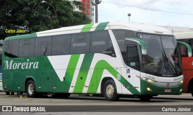 Empresa de Transportes e Turismo Moreira 2290 na cidade de Goiânia, Goiás, Brasil, por Carlos Júnior. Número da foto: #9171880.