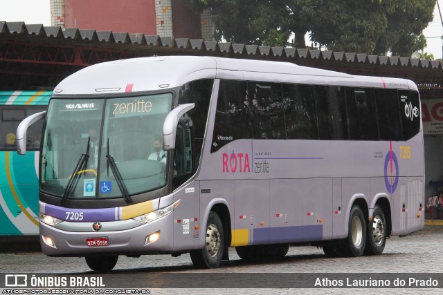 Rota Transportes Rodoviários 7205 na cidade de Vitória da Conquista, Bahia, Brasil, por Athos Lauriano do Prado. Número da foto: #9171635.