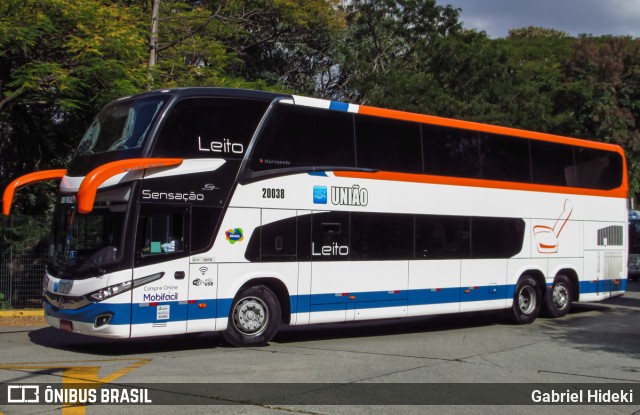 Expresso União 20038 na cidade de São Paulo, São Paulo, Brasil, por Gabriel Hideki. Número da foto: #9173653.
