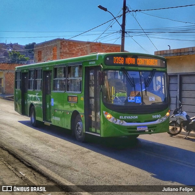 Viação Novo Retiro 1490 na cidade de Contagem, Minas Gerais, Brasil, por Juliano Felipe. Número da foto: #9174782.