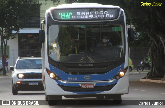 Ita Transportes 4374.5 na cidade de Goiânia, Goiás, Brasil, por Carlos Júnior. ID da foto: 9175586.