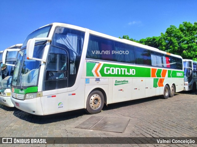 Empresa Gontijo de Transportes 11865 na cidade de Belo Horizonte, Minas Gerais, Brasil, por Valnei Conceição. ID da foto: 9175204.