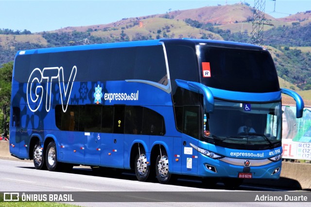 Expresso do Sul 419314 na cidade de Roseira, São Paulo, Brasil, por Adriano Duarte. Número da foto: #9173803.