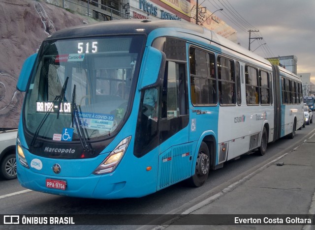 Nova Transporte 22941 na cidade de Cariacica, Espírito Santo, Brasil, por Everton Costa Goltara. Número da foto: #9175948.