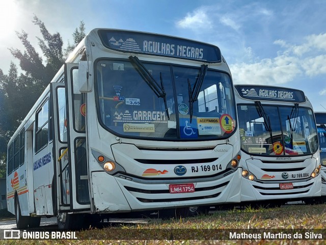 Viação Agulhas Negras RJ 169.014 na cidade de Volta Redonda, Rio de Janeiro, Brasil, por Matheus Martins da Silva. Número da foto: #9175104.