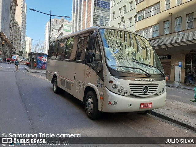 Ônibus Particulares 707 na cidade de Porto Alegre, Rio Grande do Sul, Brasil, por JULIO SILVA. ID da foto: 9175835.