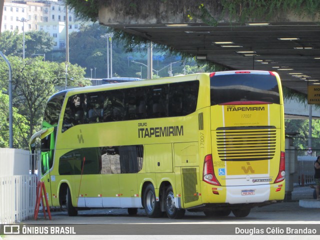 Viação Itapemirim 17007 na cidade de Belo Horizonte, Minas Gerais, Brasil, por Douglas Célio Brandao. Número da foto: #9175531.