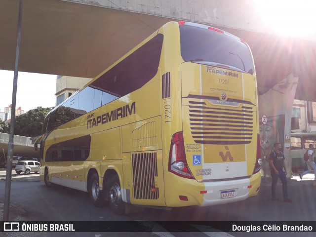 Viação Itapemirim 17201 na cidade de Belo Horizonte, Minas Gerais, Brasil, por Douglas Célio Brandao. Número da foto: #9174848.