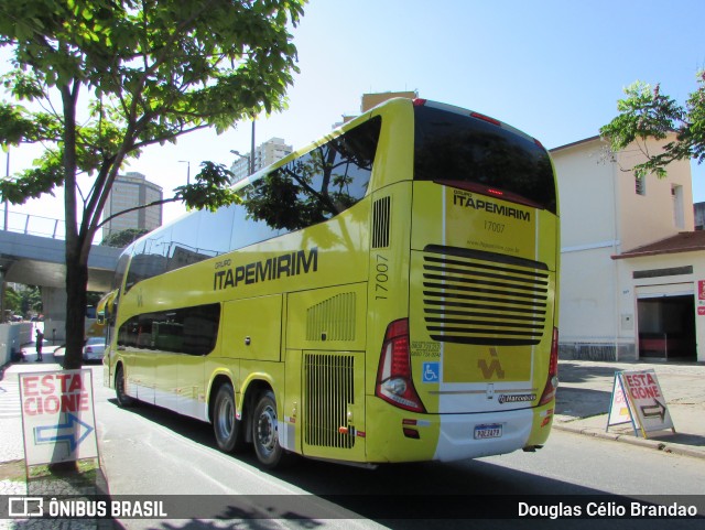 Viação Itapemirim 17007 na cidade de Belo Horizonte, Minas Gerais, Brasil, por Douglas Célio Brandao. Número da foto: #9175525.
