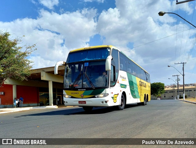Empresa Gontijo de Transportes 17240 na cidade de Araxá, Minas Gerais, Brasil, por Paulo Vitor De Azevedo. Número da foto: #9174348.