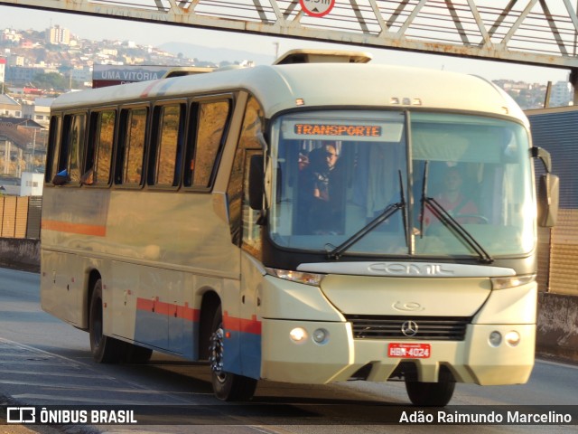 Ônibus Particulares 4024 na cidade de Belo Horizonte, Minas Gerais, Brasil, por Adão Raimundo Marcelino. Número da foto: #9176180.