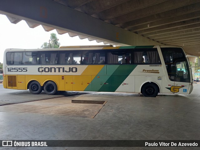 Empresa Gontijo de Transportes 12555 na cidade de Araxá, Minas Gerais, Brasil, por Paulo Vitor De Azevedo. Número da foto: #9173757.