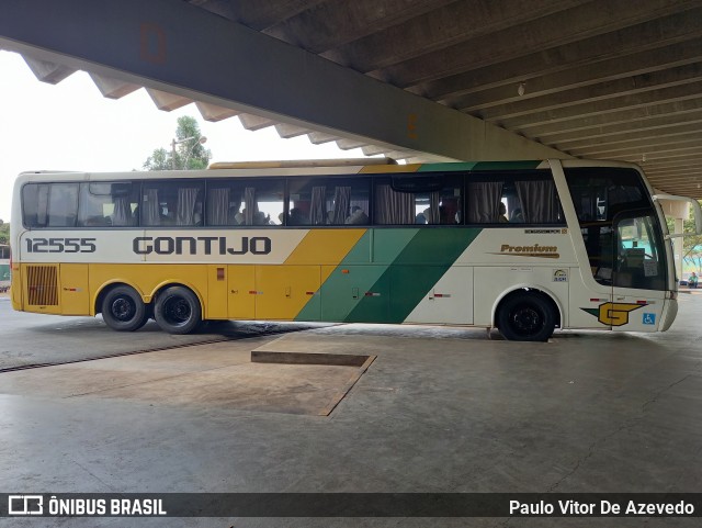 Empresa Gontijo de Transportes 12555 na cidade de Araxá, Minas Gerais, Brasil, por Paulo Vitor De Azevedo. ID da foto: 9173757.