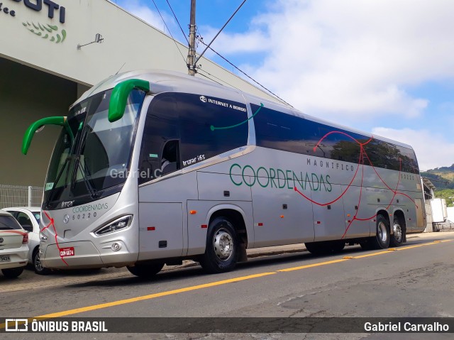 Companhia Coordenadas de Transportes 50220 na cidade de Juiz de Fora, Minas Gerais, Brasil, por Gabriel Carvalho. ID da foto: 9174814.