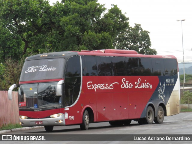 Expresso São Luiz 7390 na cidade de Brasília, Distrito Federal, Brasil, por Lucas Adriano Bernardino. Número da foto: #9176437.