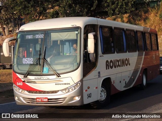 Rouxinol 540 na cidade de Belo Horizonte, Minas Gerais, Brasil, por Adão Raimundo Marcelino. ID da foto: 9176280.