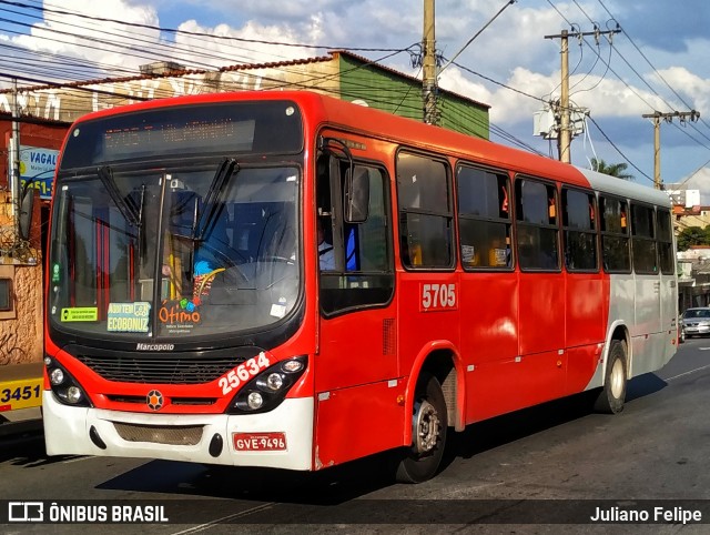 Autotrans > Turilessa 25634 na cidade de Belo Horizonte, Minas Gerais, Brasil, por Juliano Felipe. ID da foto: 9174887.