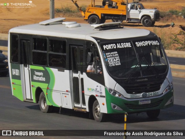 Transporte Alternativo de Teresina 04001 na cidade de Teresina, Piauí, Brasil, por Francisco de Assis Rodrigues da Silva. Número da foto: #9174419.