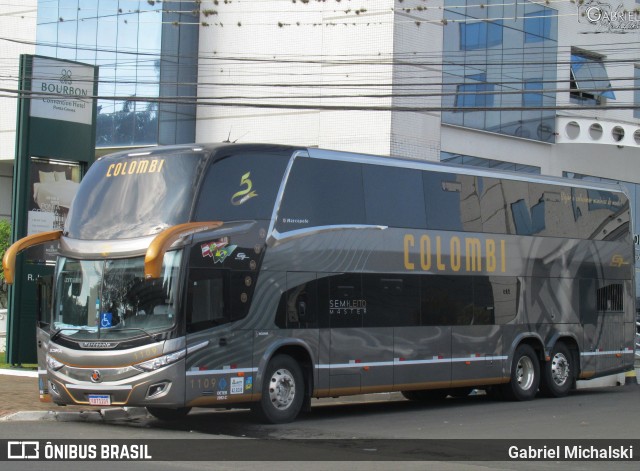 Colombi Turismo 1109 na cidade de Ponta Grossa, Paraná, Brasil, por Gabriel Michalski. ID da foto: 9175303.