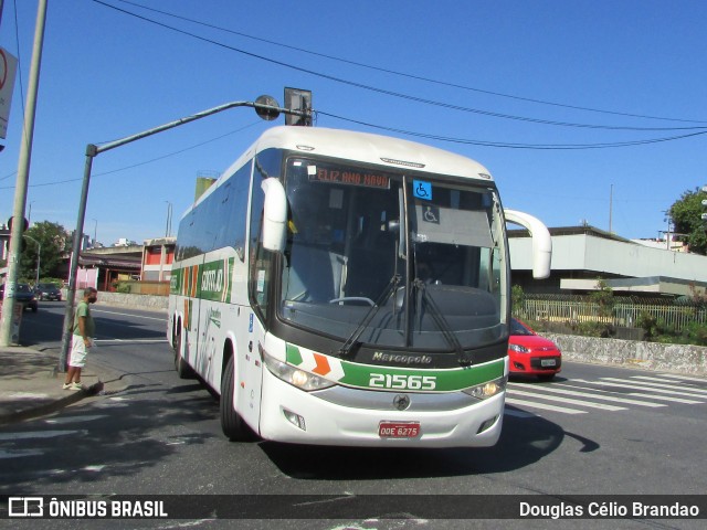 Empresa Gontijo de Transportes 21565 na cidade de Belo Horizonte, Minas Gerais, Brasil, por Douglas Célio Brandao. ID da foto: 9178392.