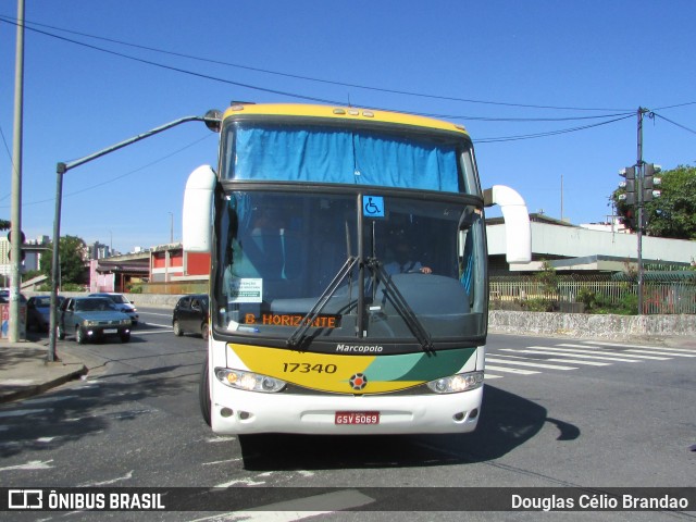 Empresa Gontijo de Transportes 17340 na cidade de Belo Horizonte, Minas Gerais, Brasil, por Douglas Célio Brandao. ID da foto: 9178461.