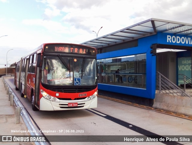 Itajaí Transportes Coletivos 2936 na cidade de Campinas, São Paulo, Brasil, por Henrique Alves de Paula Silva. Número da foto: #9176991.