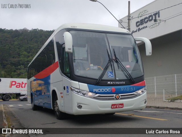 Viação Riodoce 91051 na cidade de Juiz de Fora, Minas Gerais, Brasil, por Luiz Carlos Rosa. ID da foto: 9177413.