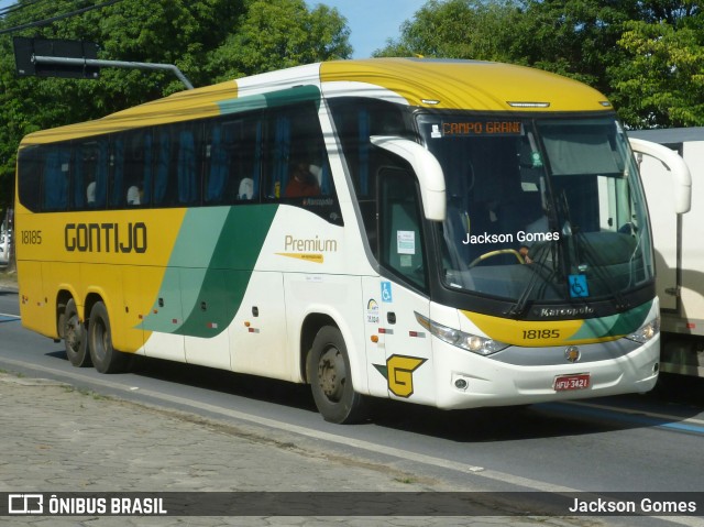 Empresa Gontijo de Transportes 18185 na cidade de Maceió, Alagoas, Brasil, por Jackson Gomes. ID da foto: 9177332.