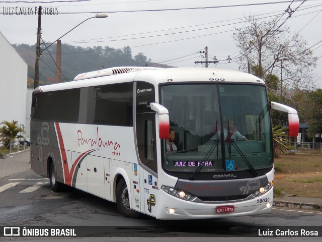 Paraibuna Transportes 20030 na cidade de Juiz de Fora, Minas Gerais, Brasil, por Luiz Carlos Rosa. ID da foto: 9177424.