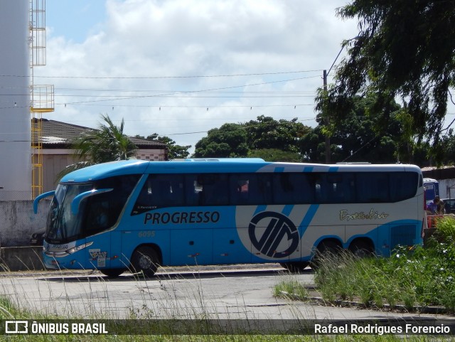 Auto Viação Progresso 6095 na cidade de João Pessoa, Paraíba, Brasil, por Rafael Rodrigues Forencio. ID da foto: 9176589.