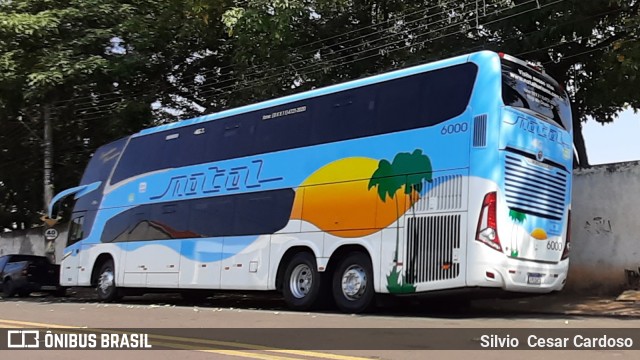 Transportadora Turística Natal 6000 na cidade de Presidente Prudente, São Paulo, Brasil, por Silvio  Cesar Cardoso. Número da foto: #9178568.