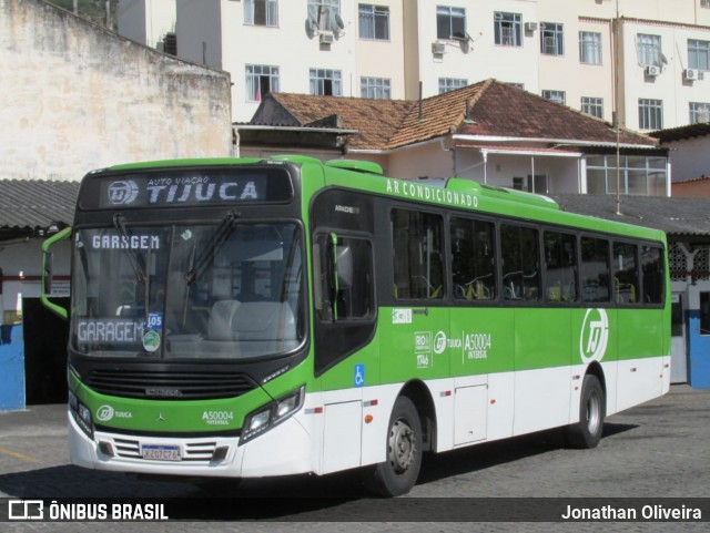 Tijuquinha - Auto Viação Tijuca A50004 na cidade de Rio de Janeiro, Rio de Janeiro, Brasil, por Jonathan Oliveira. Número da foto: #9178786.