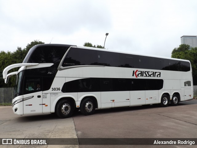 Kaissara - Viação Caiçara 3036 na cidade de Curitiba, Paraná, Brasil, por Alexandre Rodrigo. Número da foto: #9177186.