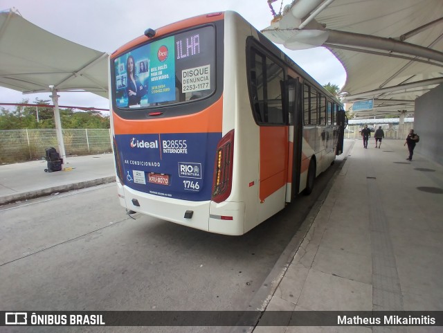 Viação Ideal B28555 na cidade de Rio de Janeiro, Rio de Janeiro, Brasil, por Matheus Mikaimitis . ID da foto: 9176740.