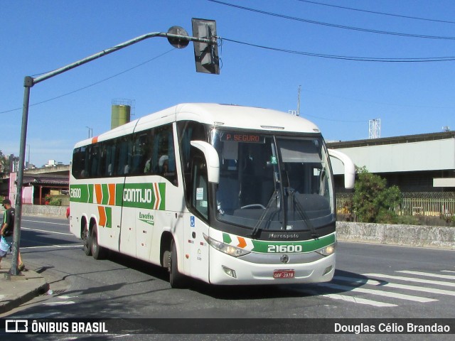 Empresa Gontijo de Transportes 21600 na cidade de Belo Horizonte, Minas Gerais, Brasil, por Douglas Célio Brandao. ID da foto: 9181004.