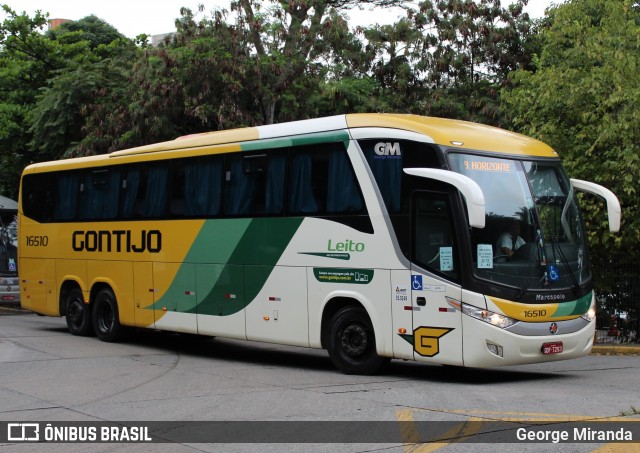 Empresa Gontijo de Transportes 16510 na cidade de São Paulo, São Paulo, Brasil, por George Miranda. ID da foto: 9180631.