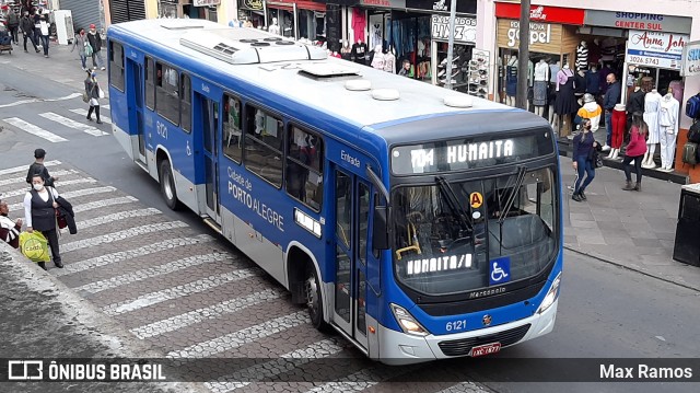 Auto Viação Navegantes 6121 na cidade de Porto Alegre, Rio Grande do Sul, Brasil, por Max Ramos. ID da foto: 9180398.