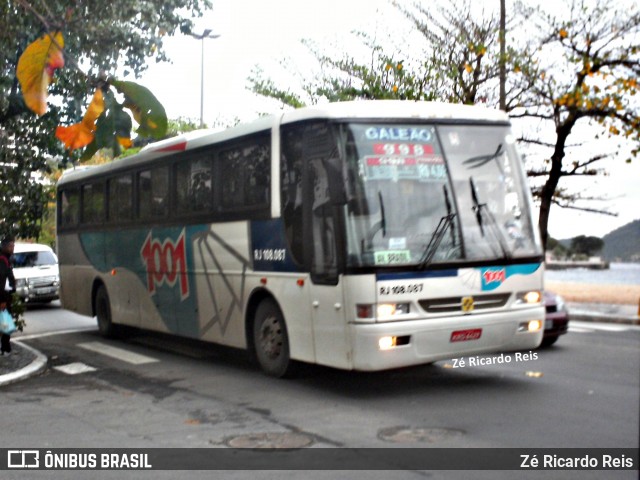 Auto Viação 1001 RJ 108.087 na cidade de Niterói, Rio de Janeiro, Brasil, por Zé Ricardo Reis. ID da foto: 9180250.