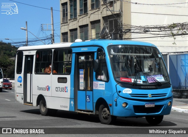 Viação Grande Vitória 23974 na cidade de Vitória, Espírito Santo, Brasil, por Whitiney Siqueira. ID da foto: 9180517.