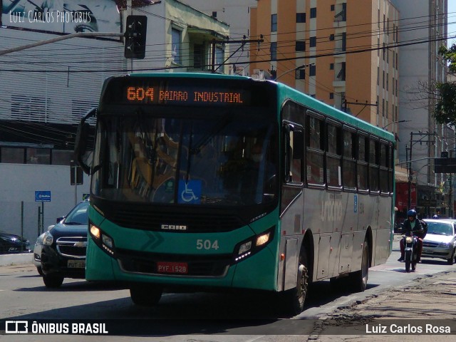 TUSMIL - Transporte Urbano São Miguel 504 na cidade de Juiz de Fora, Minas Gerais, Brasil, por Luiz Carlos Rosa. Número da foto: #9182729.