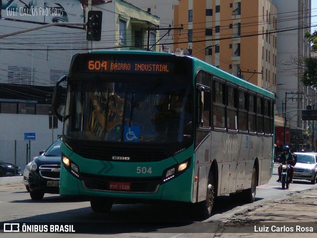 TUSMIL - Transporte Urbano São Miguel 504 na cidade de Juiz de Fora, Minas Gerais, Brasil, por Luiz Carlos Rosa. ID da foto: 9182729.